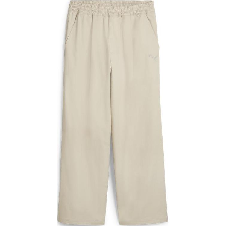 Puma Artisanal Popular Series Solid Color Loose Fit Sports Casual Pants Unisex Pants Brown 630024-68