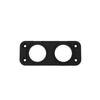 Car Lighter Bracket Charger Switch Voltmeter Mount Plate 1/2/3 Hole Car USB Panel for Car Ship Motorcycle Truck Interior Part