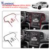 Настоящее Мягкое Углеродное Волокно Для Renault Megane 4 2016 2017 2018      2024 2025 Наклейка на Экран Центральной Консоли Автомобиля