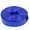 Irrigation High-Pressure Rubber-Coated PVC Water Hose - Blue & Yellow for Agricultural Use