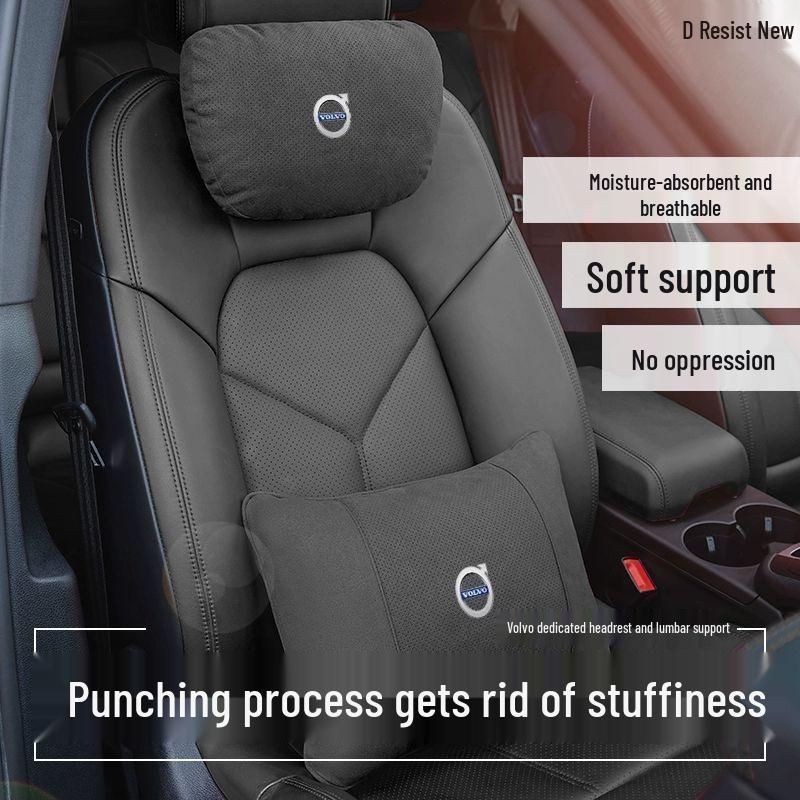 Volvo Compatible Headrest and Neck Support Pillow for XC60/S60/S90/XC90/XC40