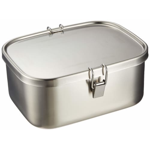 Aizawa Deep Square Container with Clasp, L 6303