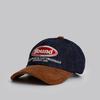 Human & Cat FFOUND CORDUROY/DENIM BALL CAP_CAMEL
