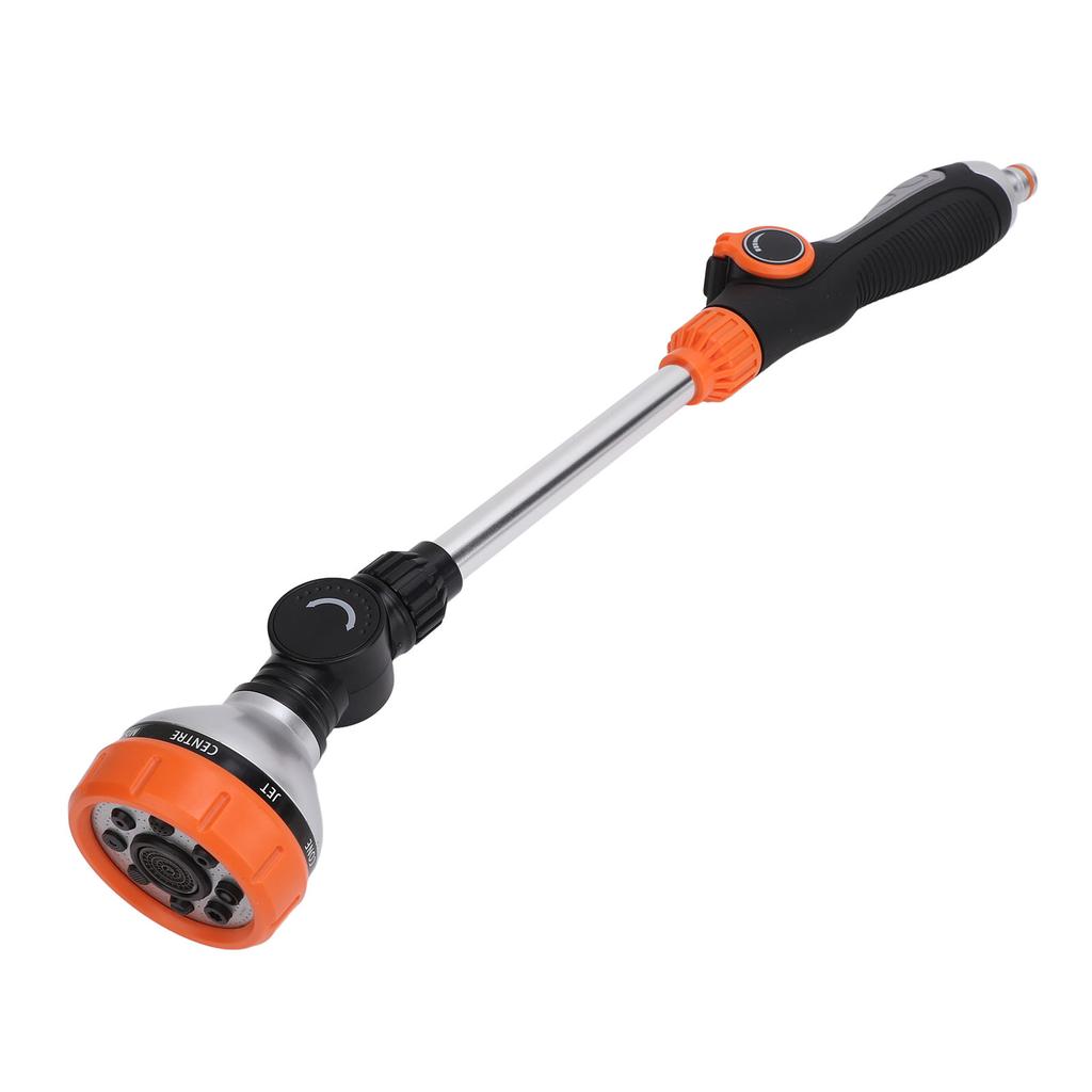 Garden Hose Wand 8 Patterns Multifunctional ABS TPR Aluminum Alloy Long Hose Nozzle Sprayer for Agriculture Irrigation