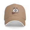 Custom Punk Unisex Cartoon Chocolate Red Candy Face Baseball Cap Adult  Adjustable Dad Hat Unisex WoUnisex Sports Snapback Hats