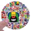 Мультяшные граффити-наклейки Brawl Stars: 50-110 Водонепроницаемые для DIY, для чашек и чемоданов