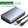 Ugreen Корпус для внешнего жесткого диска USB-A на Type-C 2,5/3,5 дюйма