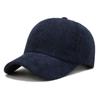 Corduroy Corduroy Baseball Cap Adjustable Baseball Hat Casual Sun Hat  Women