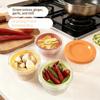 Plastic Food Storage Container Drainable Prep Box Sealed Fresh Keeping Box For Fruit Vegetable Refrigerator Kitchen
