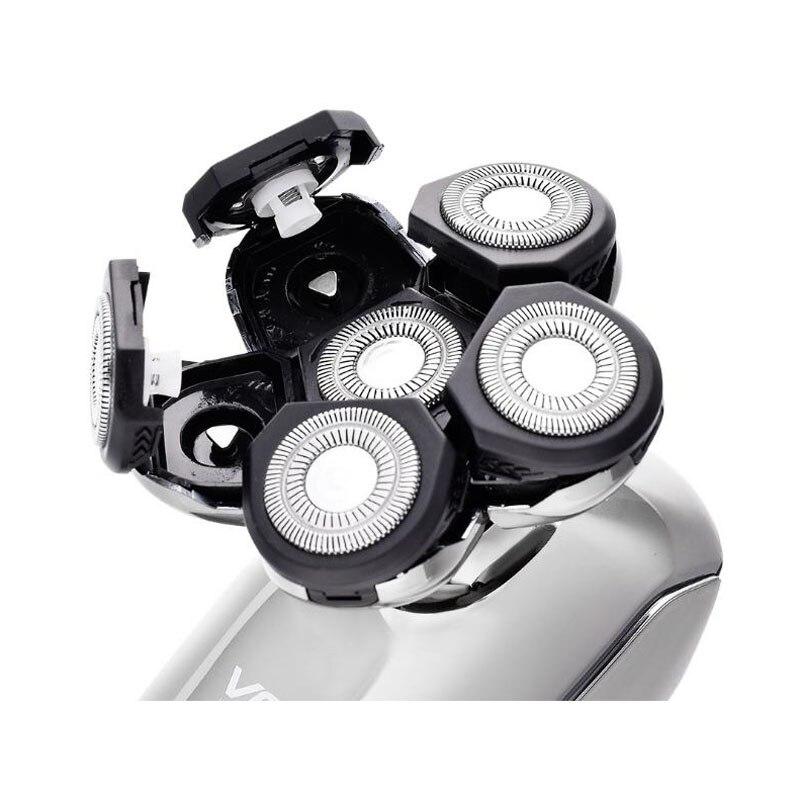 Мужской набор для жениха 5 в 1, бритва с шестью лезвиями для стрижки носа, ушей, лица, универсальный резак, электробритва с 6 головками, IPX6