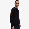 Fred Perry [Острый] Свитер с круглым вырезом и лавровым венком (608) Afpm2336516-608