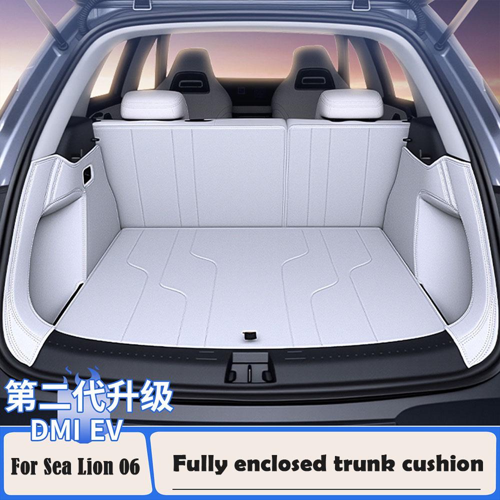 For BYD Sea Lion 06 EV/DMI Nappa Leather Trunk Mat Car Mounted Full Surround Foot Mat Trunk Mat Protective Equipment Accessories