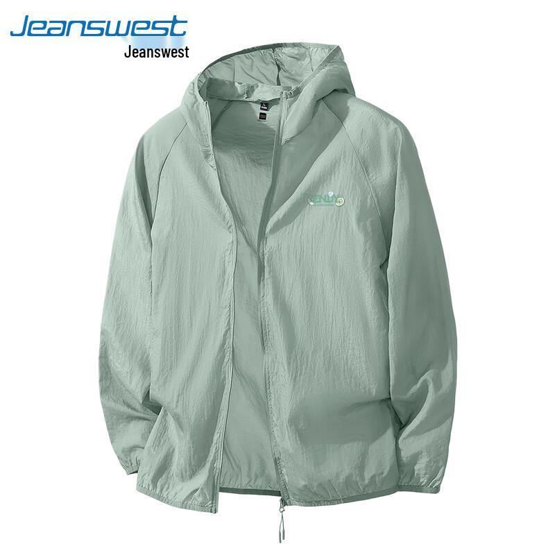 Мужская куртка Jeanswest из ледяного шелка с защитой от солнца UPF50+ для активного отдыха