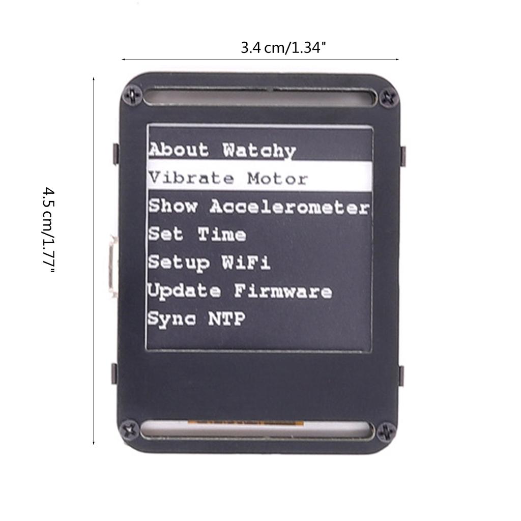 Умные часы ESP32 WIFI Bluetooth-совместимые Программируемые часы E Paper Watch С открытым исходным кодом аппаратного и программного обеспечения
