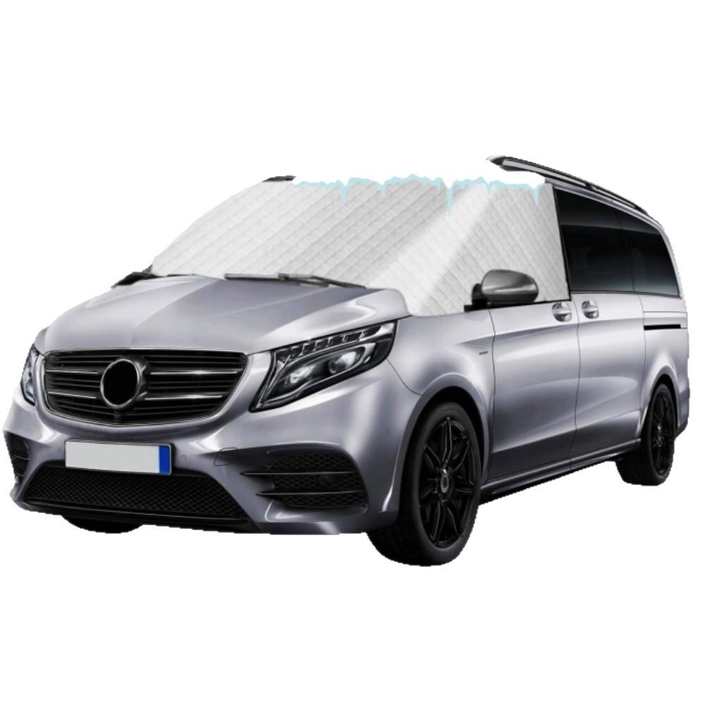 Чехол на лобовое стекло для автодома Mercedes-Benz Vito W447 2014-2024 Чехол на лобовое стекло от льда и снега Солнцезащитный чехол на переднее стекло автодома Блок УФ 5