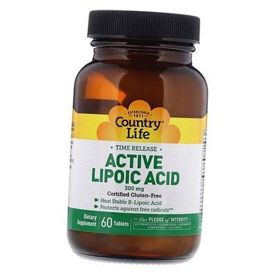 Липоевая кислота, Active Lipoic Acid 300, 60таб (70124002)