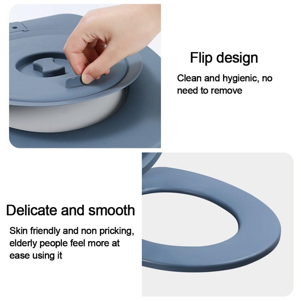 Прочная Пластиковая Крышка для Сиденья Унитаза Горшок Съемная Передвижная Крышка для Унитаза Сиденья для Кемпинга Домашний Уличный Аксессуар