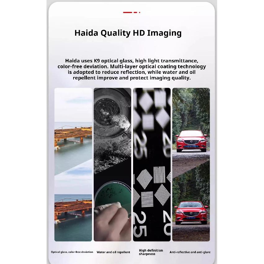Haida NanoPro CPL Polarizing Filter Professional Polarizing Filter with Double-Sided Coating for Mirrorless and DSLR Cameras
