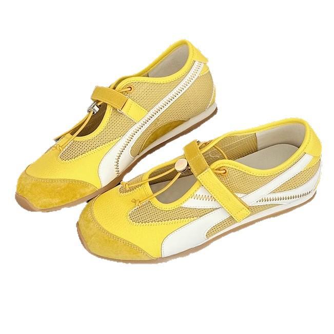 Балетки в стиле ретро, нишевые туфли Мэри Джейн Dexun для женщин, лето 2025, тонкая дышащая сетка, универсальные легкие кеды на платформе