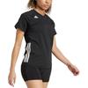 Adidas Free Shipping AdiClub Hilo Short Sleeve Volleyball Jersey (Unisex) T-Shirts 22806356 | Black