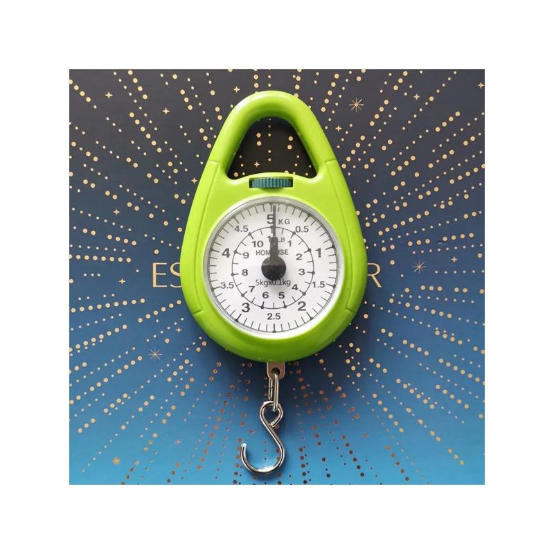 Бытовые портативные многофункциональные пружинные весы 5 кг Портативные весы Торговые весы Карманные весы Мини-экспресс-весы