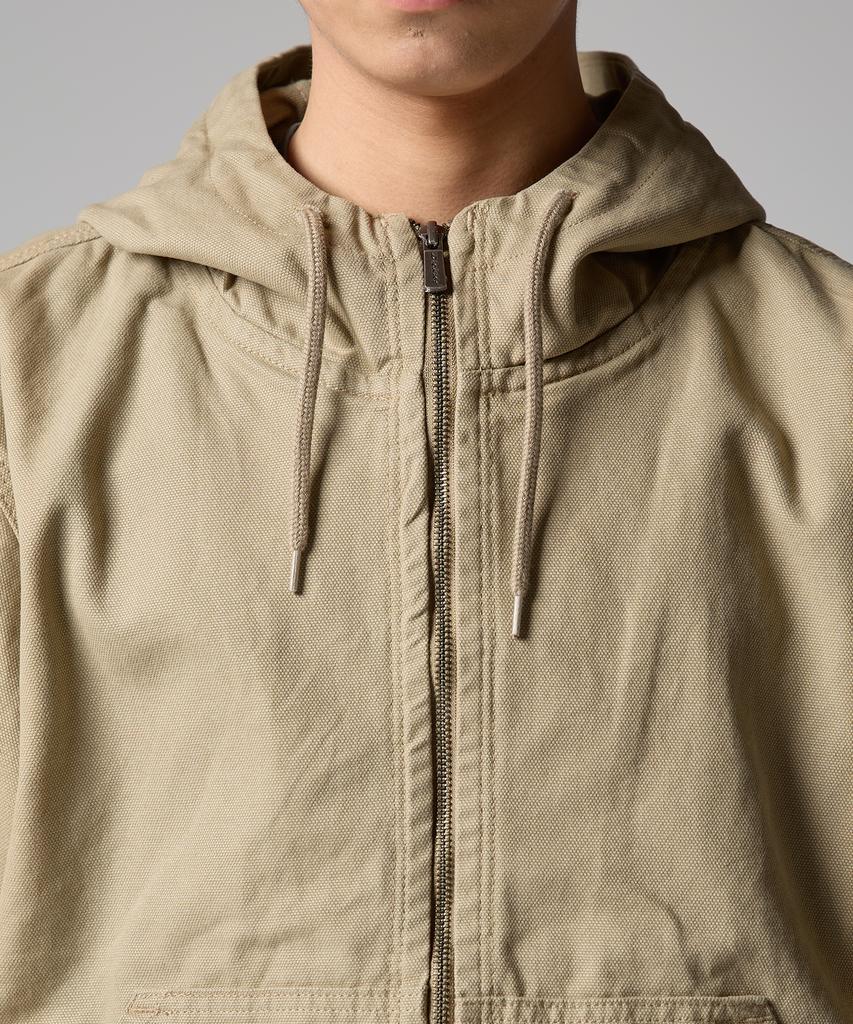 Dickies Худи на молнии из плотного хлопка с капюшоном, цвет Песчаный
