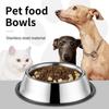 Stainless Steel Pet Dog Bowl Food Storage Container Dog Food Bowl Water Bottle Pet Bowl Feeder Dish for Small Large Dogs Cats