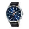 SEIKO PULSAR PT3A43X1 Chronograph Leather Strap Watch