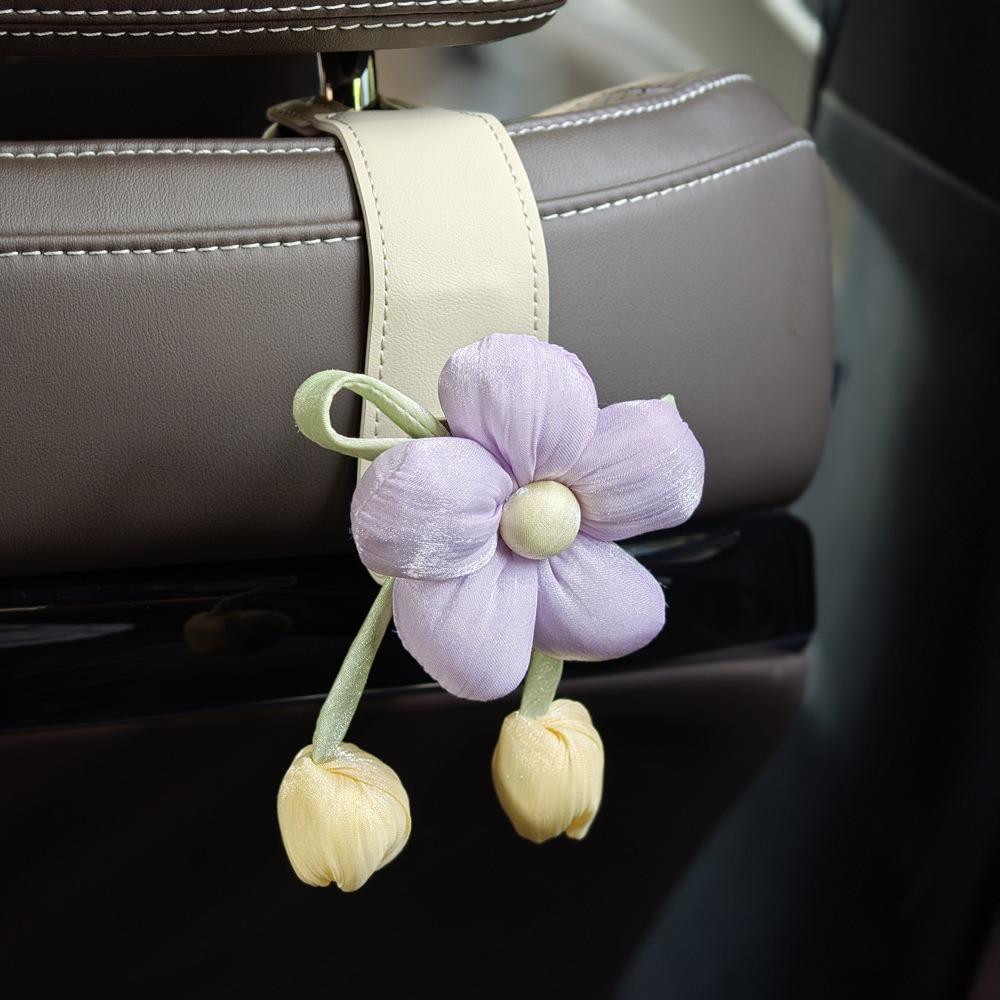 Leather Car Back Seat Hooks Portable Automotive Storage Hanger Car Hanging Hook Family Car