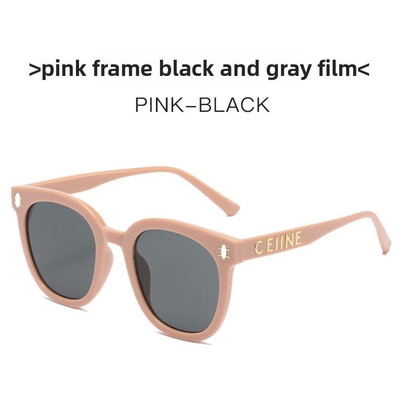 Arc De Retro Large Face Oval Sunglasses For Women Uv400 Sun Protection