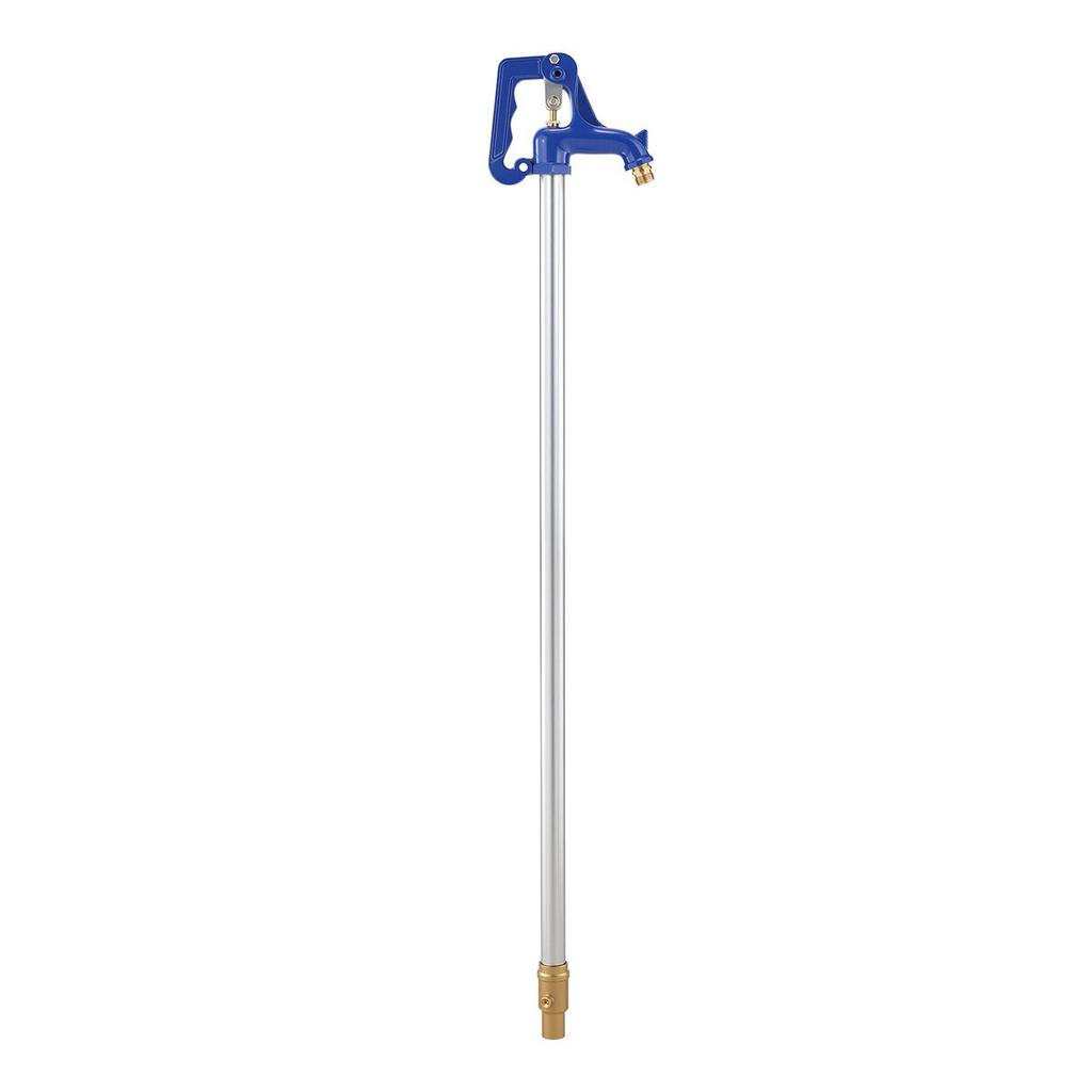 Frost Proof Yard Hydrant, 1280mm Freeze-Proof Outdoor Faucet with 609.6mm Bury Depth, G 3/4" Pipe Connection & Hose Coupling, No Lead Freezeless