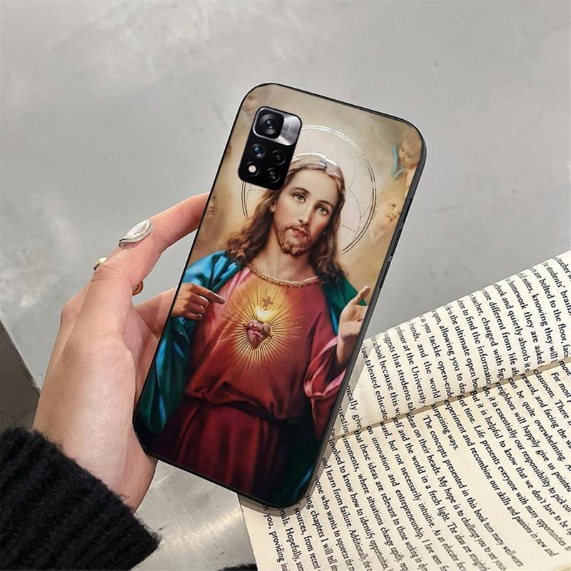 Чехол для телефона «Иисус Христос» для Xiaomi Redmi note 13 12 Pro 11S 11 10 Pro 10S 12S Redmi 10 9C 13C