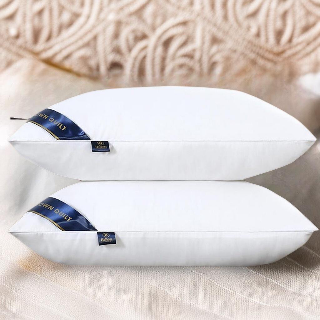 Подушка Hilton Hotel Высокая и Низкая Регулируемая Подушка для Поддержки Шеи для Одиночного Использования