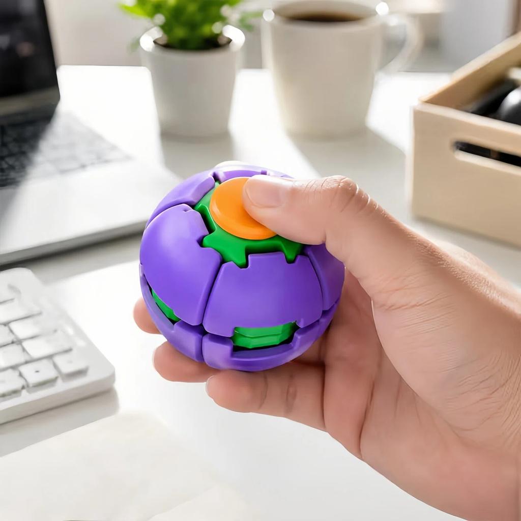 Вращающийся гироскоп-антистресс, напечатанный на 3D-принтере, портативная ручная игрушка-спиннер, помогает снять тревогу и улучшить концентрацию, подарок на день рождения