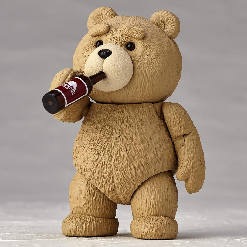 Figure Complex Movie Revoltech TED Ted Approximately 90mm ABS PVC Action Figure & Pre-painted