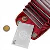 BPD-VS-1044 RED Women' SHINY Wallet +CERTIFICATE