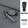 ZJH5   Car Key Cover For Mercedes Benz A B C E Class GLS GLA GLK GLC CLS CLA AMG W204 W205 W212 Bag Car Key Holder Remote Protector
