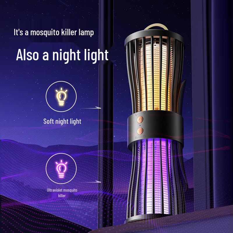 Outdoor Electric Mosquito Killer Lamp - Indoor/Outdoor Usage, Camping, Bedroom & Home Use