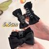 2pcs Sweet Headdress Satin Hair Clips Non-Slip Mini Shark Clip Hair Styling Clip  Hair Accessories