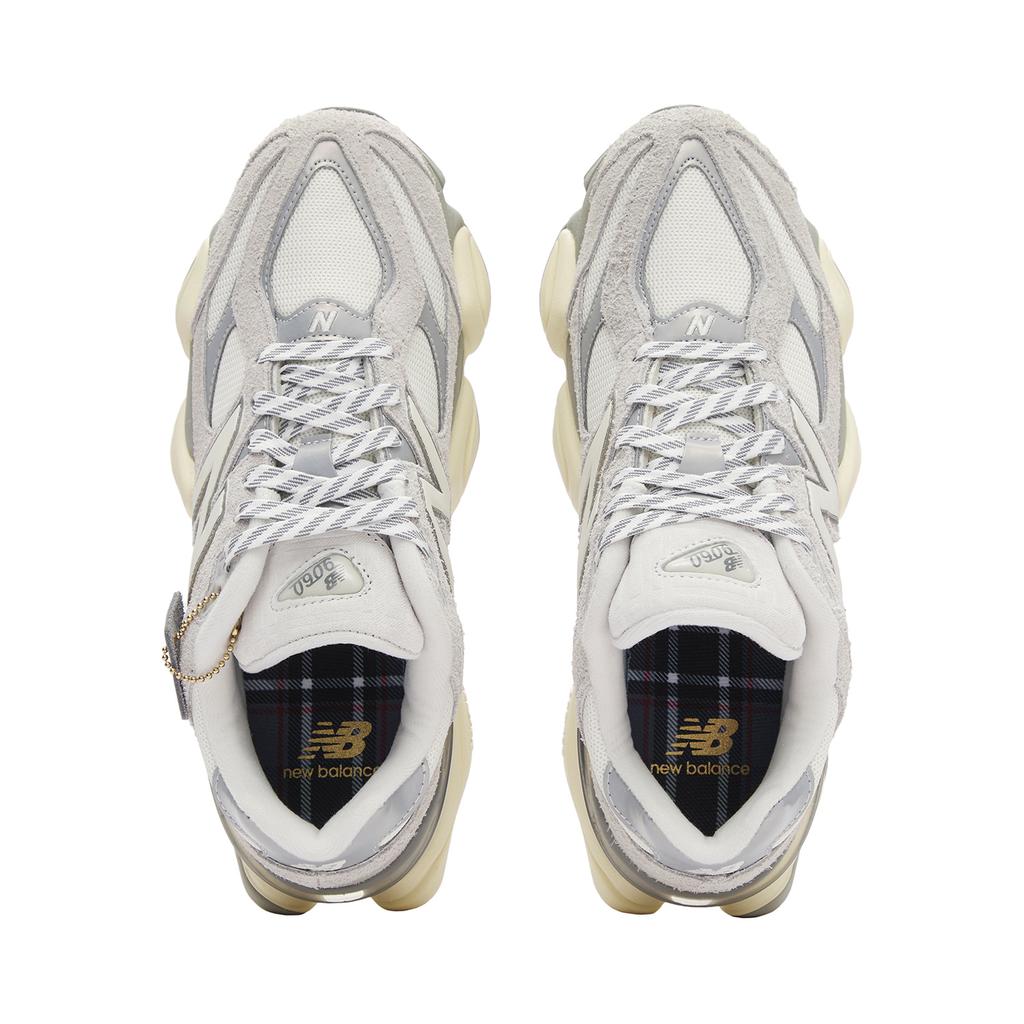 New Balance 9060 Светло-серые белые кроссовки унисекс U9060HX