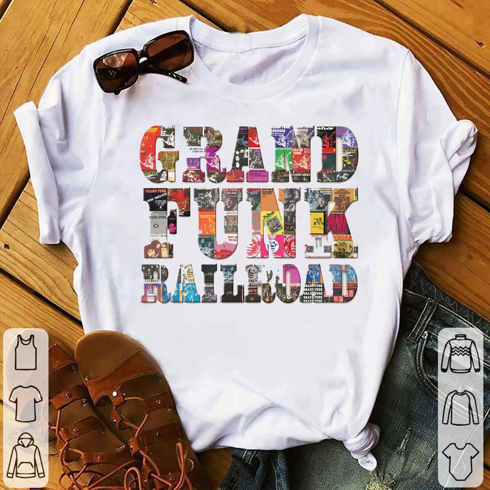 Band Grand Funk Railroad Logo T Shirt Tee Cotton S M L 234XL Men II029 Unisex T-Shirt