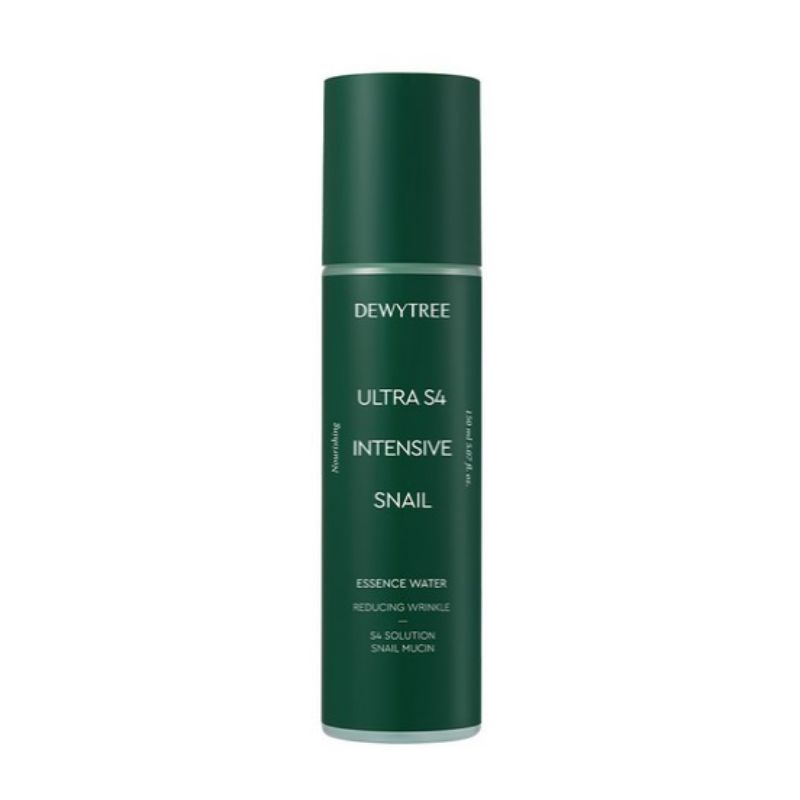 DEWYTREE Ultra S4 Intensive Snail Essence Water 150ml K-Beauty Hydrating Snail Toner Essence for Smooth Skin