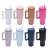 40oz Handle Cup Large Capacity 304 Stainless Steel Car Cup In-car Straw Cup Insulated Cup with Handle Vacuum Cups