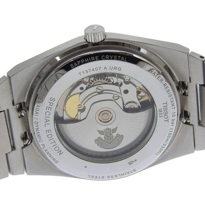 Б/у TISSOT PRX UFO Robo Grendizer T137.407.11.041.02 Синий циферблат Нержавеющая сталь Автоматические Мужские Бесплатная доставка 240101828006