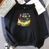 Initial D Fujiwara Tofu Shop AE86 Unisexga Толстовка Unisex Wo Unisex Keisuke Takahashi's FD RX7 Tops Толстовка с капюшоном Свободный флисовый пуловер