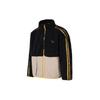 Adidas Originals Trefoil FW22 Embroidered Logo Stand-Collar Fleece Jacket Unisex Jacket Black HY1376