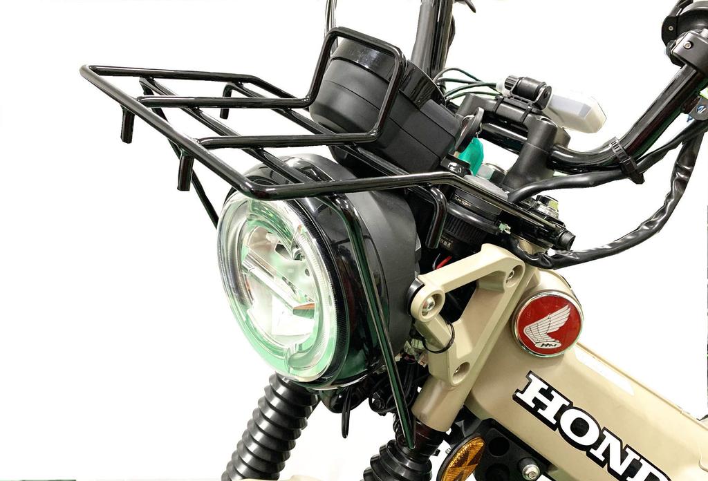 Передний багажник Kijima Bike Parts из стали CT125 Hunter Cub, черный ('20-) 210-2755
