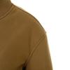 Women's European and American simple coat threaded crew neck autumn and winter brown short jacket Women's coat