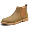 Fashion New Designer Retro Chelsea Boots for Men 2025 Fashion Casual Leather Ankle Boots for Men High Quality Retro Big Size Shoes Man