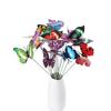 Lawn Decor Yard  Artificial Butterfly with Rods Simulation Color Fake Butterflies Garden Decoration
